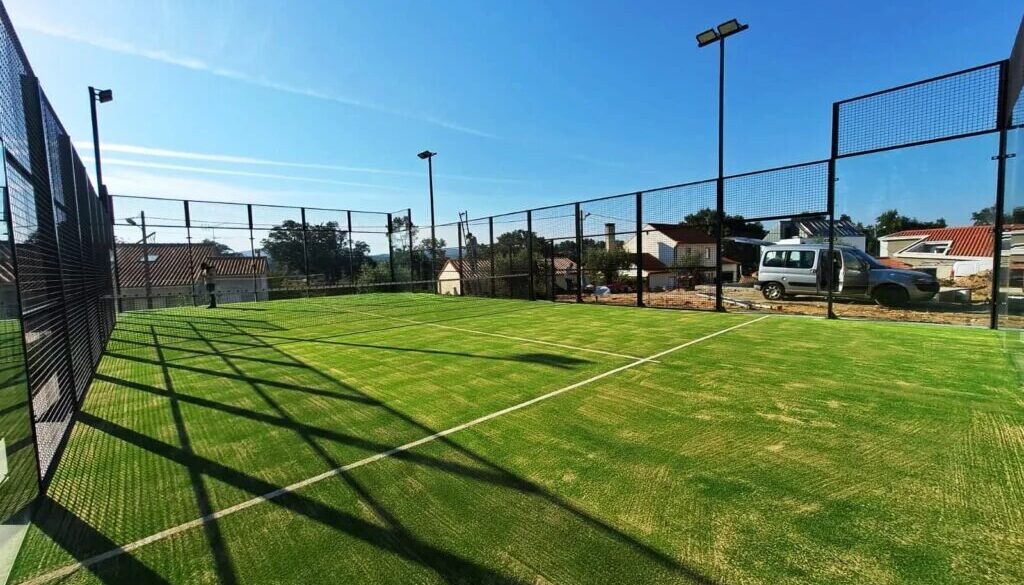 proceso construir pista de pádel